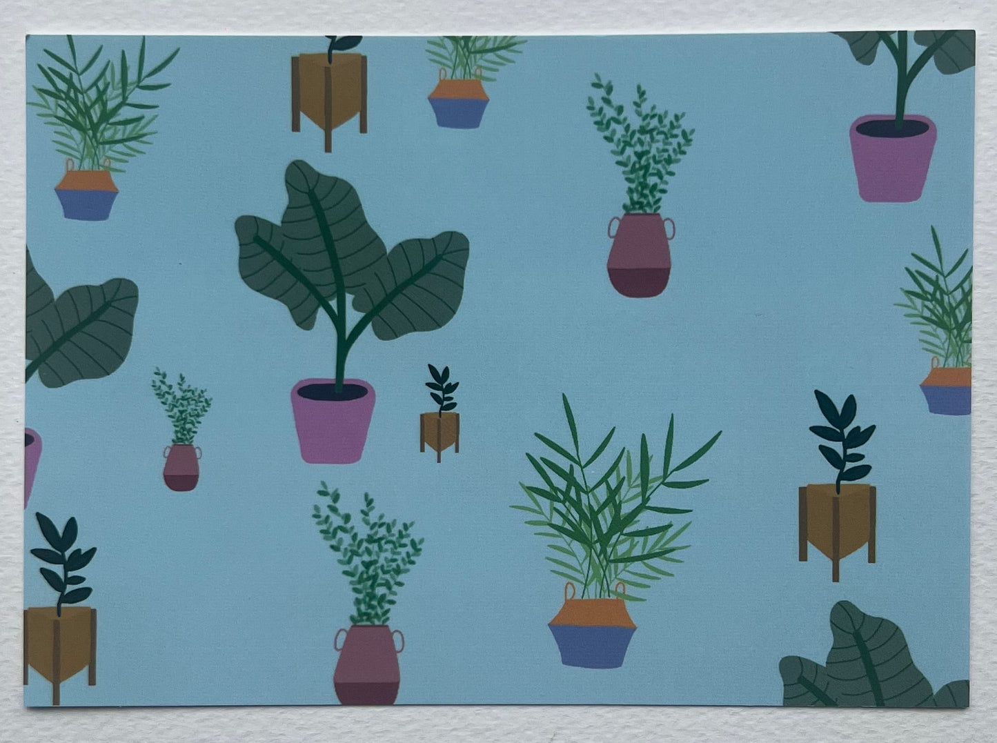 Ansichtkaart "Planten"