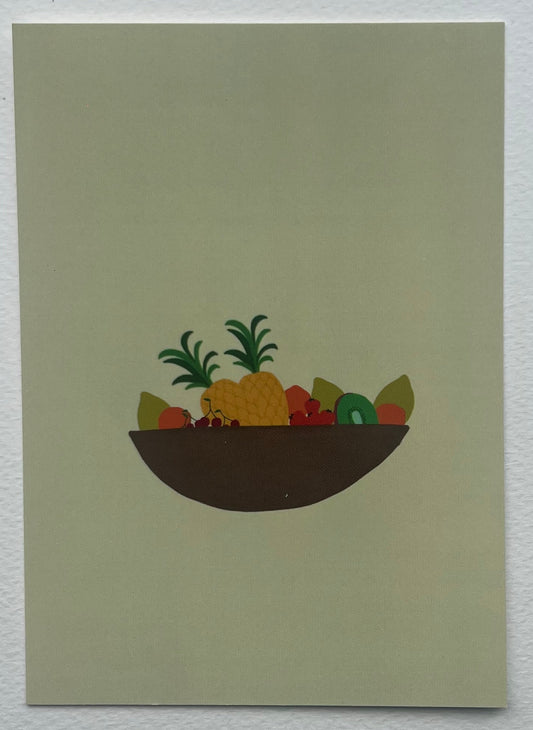 Ansichtkaart "Fruitmand"