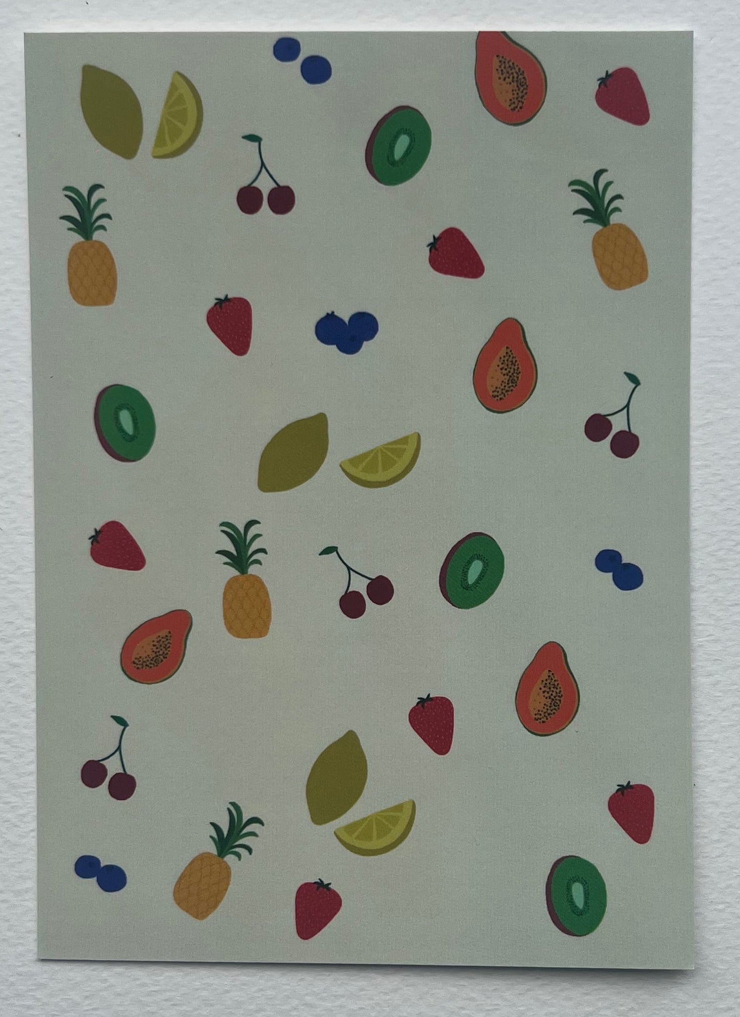 Ansichtkaart "Fruit"