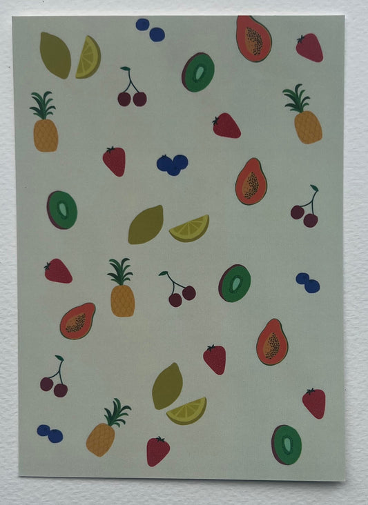 Ansichtkaart "Fruit"