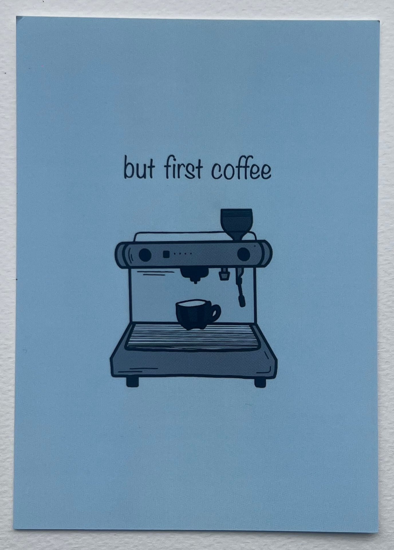 Ansichtkaart "Coffee"