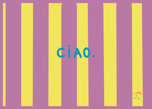 Ansichtkaart "Ciao"